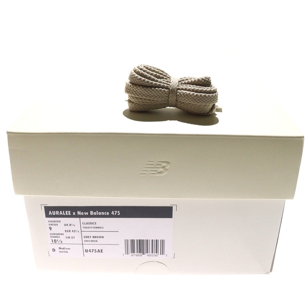 New Balance(ニューバランス) ×AURALEE オーラリー ローカットスニーカー ベージュ U475AE