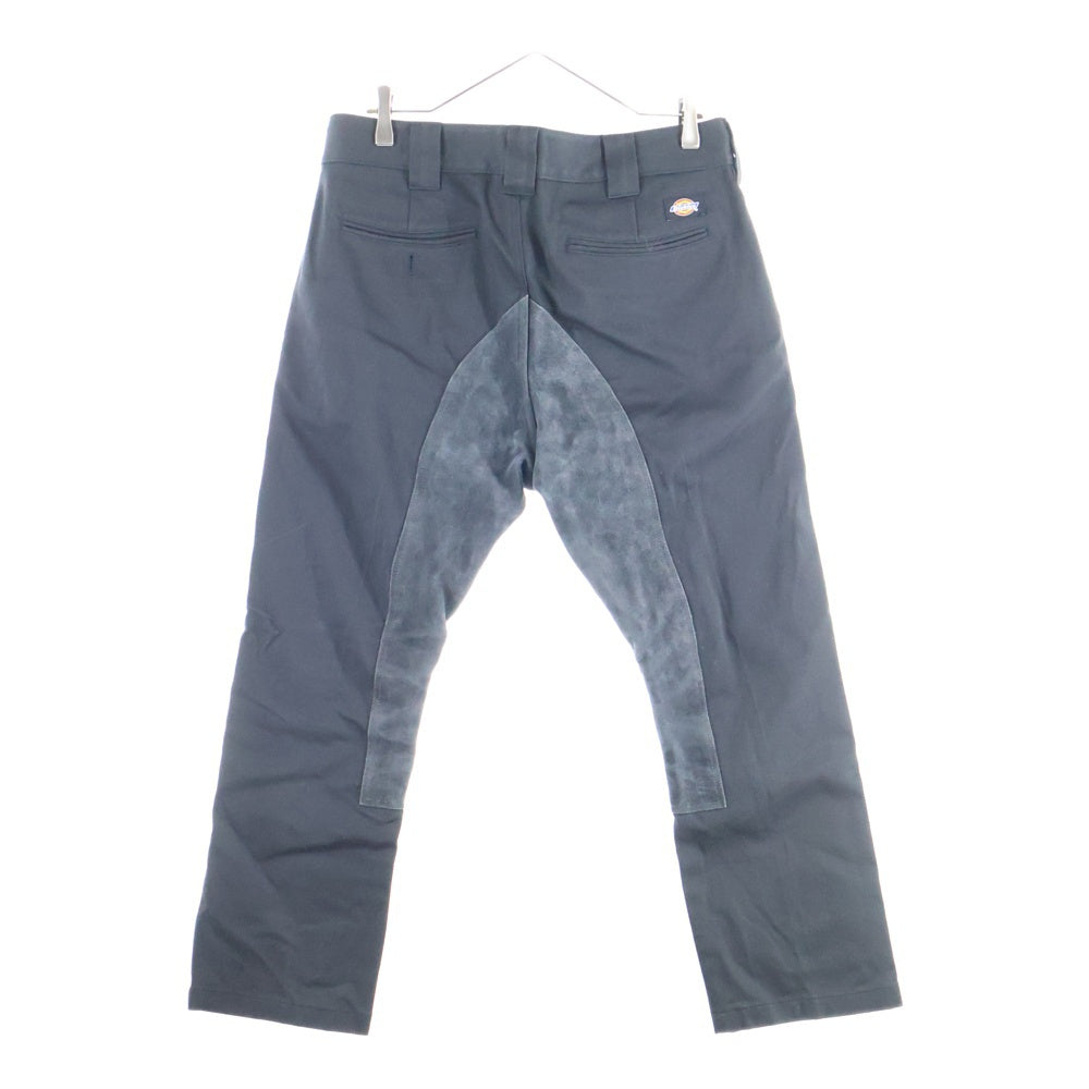 FACETASM(ファセッタズム) ×Dickies ディッキーズ スウェードドッキングワークパンツ ブラック FNT-PT-U04