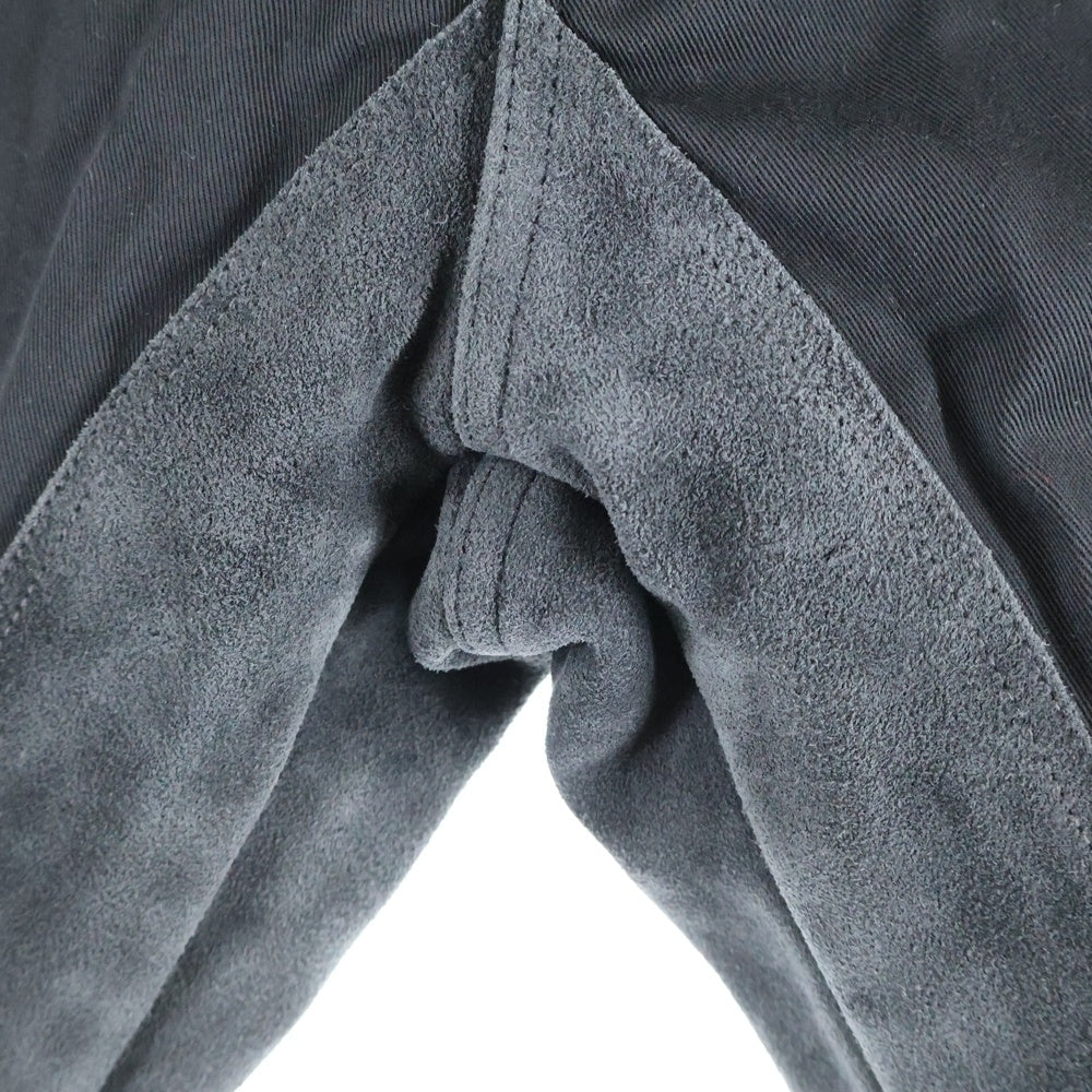 FACETASM(ファセッタズム) ×Dickies ディッキーズ スウェードドッキングワークパンツ ブラック FNT-PT-U04