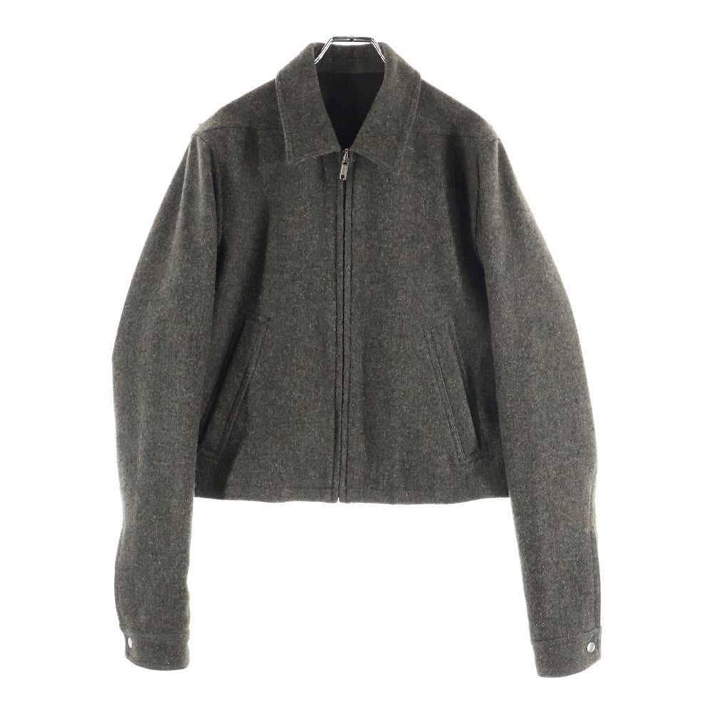 Rick Owens(リックオウエンス) 25AW Alice Brad cropped zipup jacket アリスブラッド クロップド ジップアップジャケット グレー