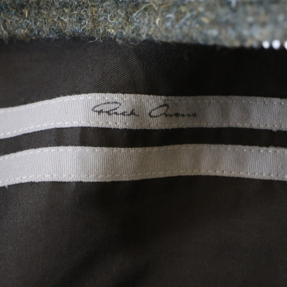 Rick Owens(リックオウエンス) 25AW Alice Brad cropped zipup jacket アリスブラッド クロップド ジップアップジャケット グレー