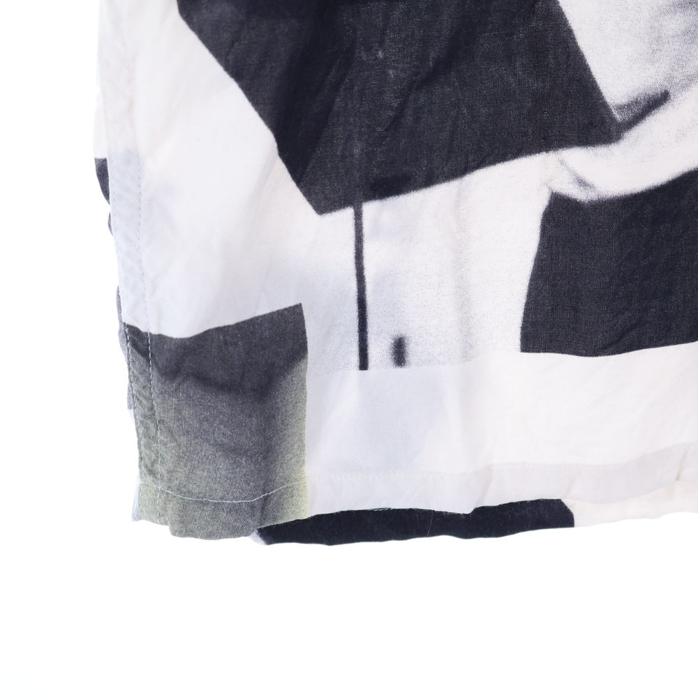 WACKO MARIA(ワコマリア) 22SS CHET BAKER HAWAIIAN SHIRT チェットベイカー レーヨン アロハ半袖シャツ ホワイト/ブラック