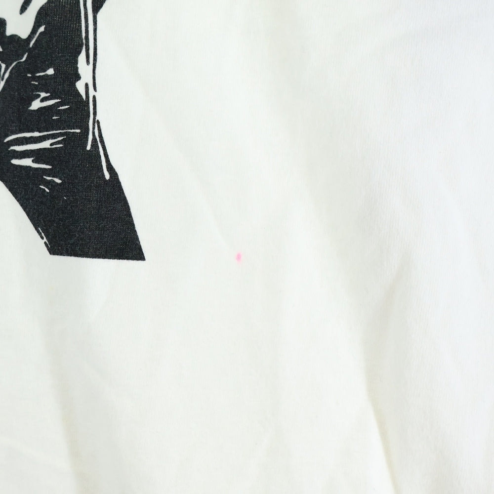 HYSTERIC GLAMOUR(ヒステリックグラマー) HYSTERIC POW 02221CL03 長袖 ロングスリーブTシャツ カットソー ホワイト