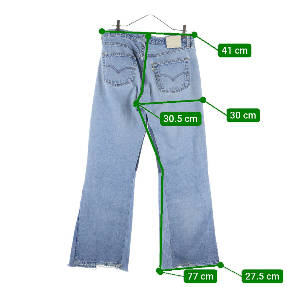 GALLERY DEPT.(ギャラリーデプト) ×Levi's LA Flare リーバイス 再構築 フレアデニムパンツ インディゴ