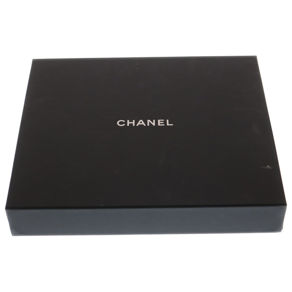 CHANEL(シャネル) ココマーク スパンコール カシミヤニットマフラー 大判 ホワイト