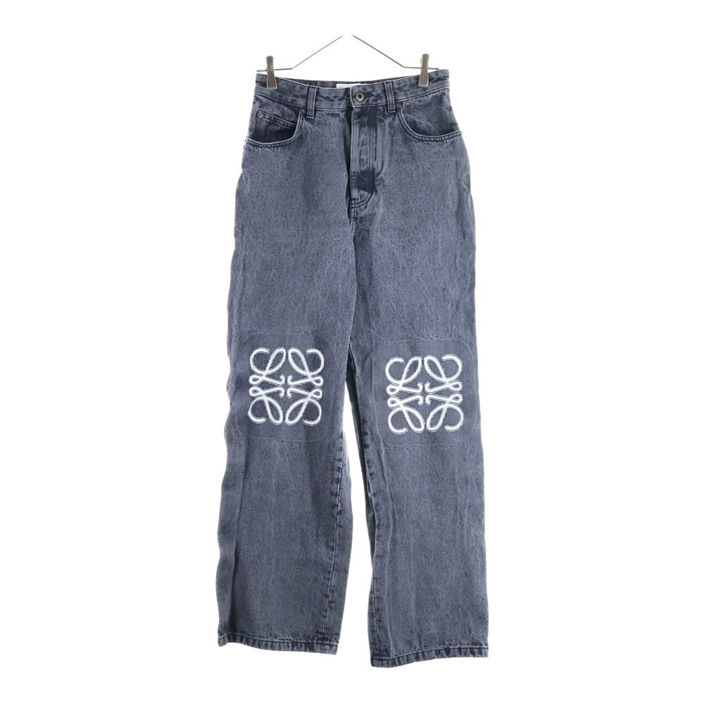 LOEWE(ロエベ) アナグラムバギー ジーンズ デニムパンツ H526Y11W61 ブラック