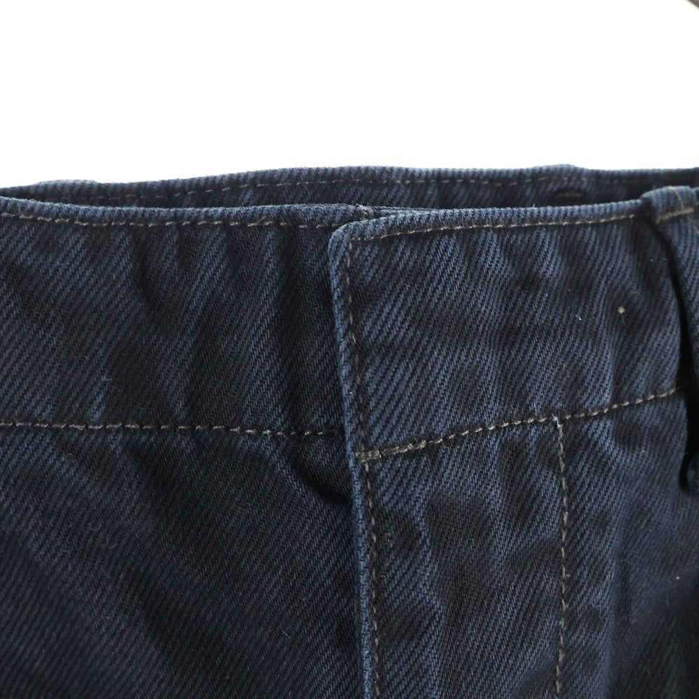 LEMAIRE(ルメール) TWISTED BELTED PANTS PA326 LD1055 ツイスト ベルテッド デニムパンツ ブラック