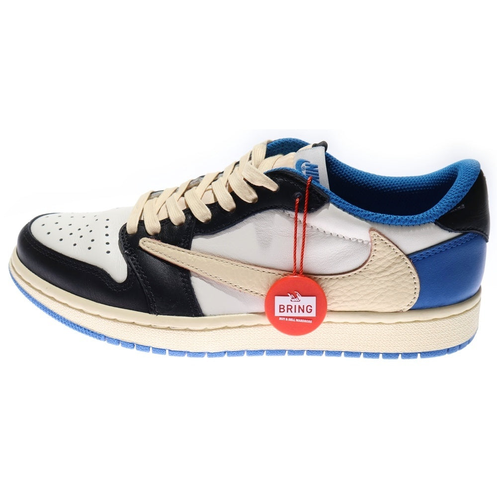 NIKE(ナイキ) ×TRAVIS SCOTT FRAGMENT DESIGN AIR JORDAN 1 LOW OG SP トラヴィススコット フラグメント エアジョーダン1 ローカットスニーカー レディース DM7866-140