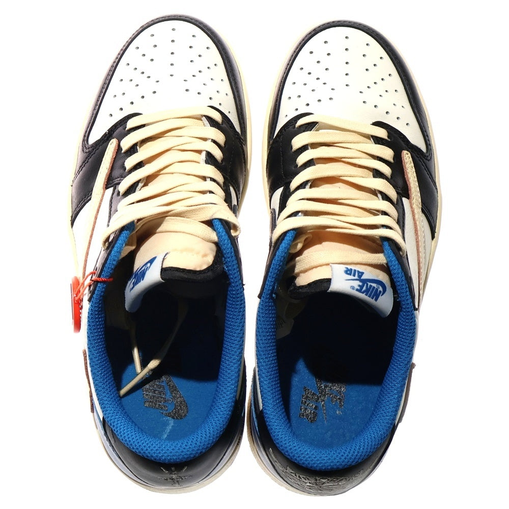 NIKE(ナイキ) ×TRAVIS SCOTT FRAGMENT DESIGN AIR JORDAN 1 LOW OG SP トラヴィススコット フラグメント エアジョーダン1 ローカットスニーカー レディース DM7866-140