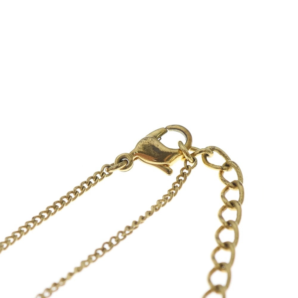 DIOR(ディオール) Logo Pendant ロゴペンダント ネックレス ゴールド