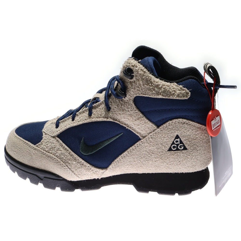 NIKE ACG(ナイキエーシージー) Torre Mid Light Orewood Brown and Navy トーレ ミッド ライトオレウッドブラウン アンド ネイビー ハイカットスニーカー US8.5/26.5cm FD0212-100