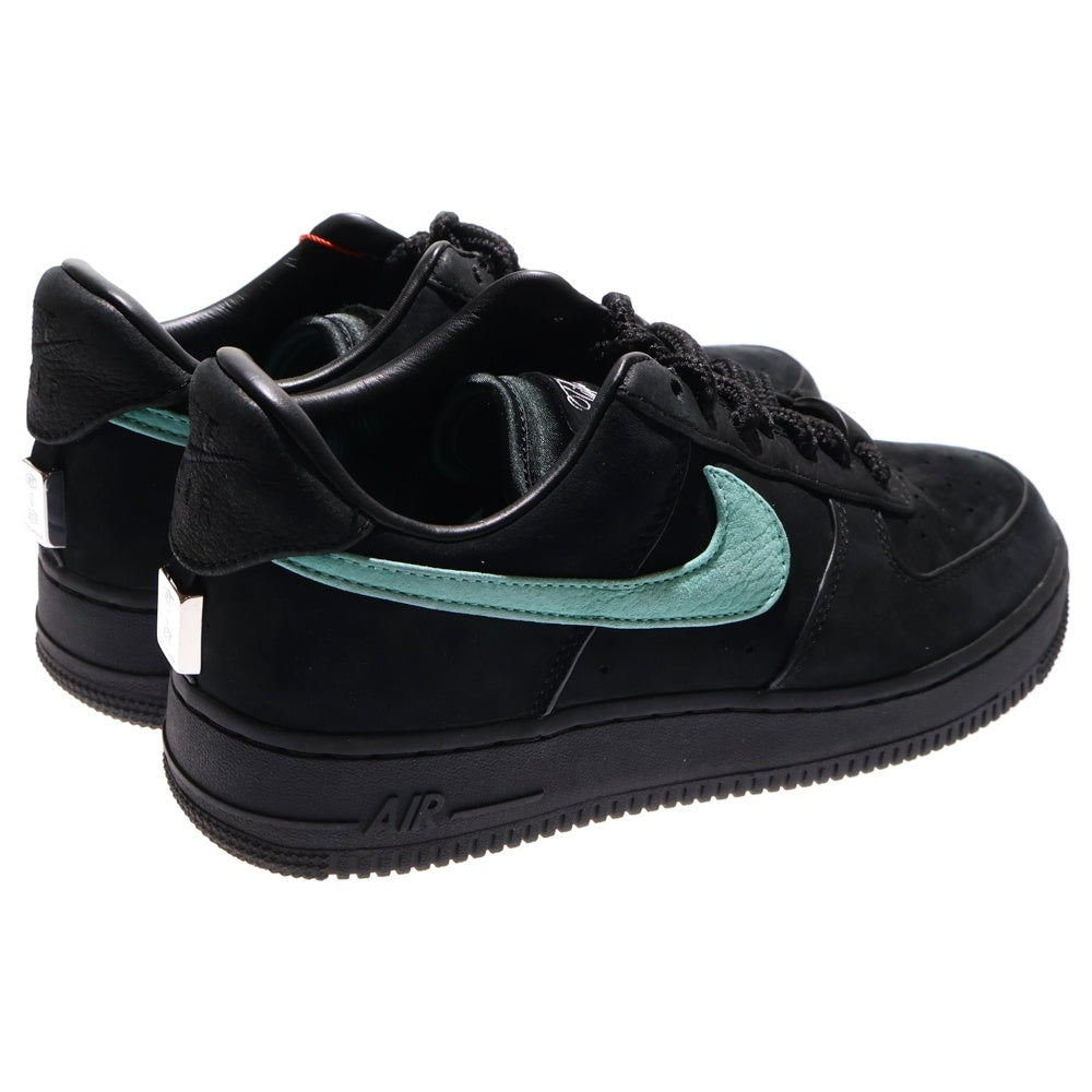 NIKE(ナイキ) ×TIFFANY&CO AIR FORCE 1 LOW 1837 BLACK ティファニー エアフォース1 ローカットスニーカー シューズ ブルー/ブラック US6.5/24.5cm DZ1382-001