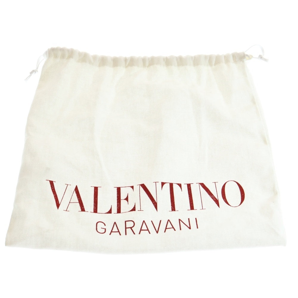 VALENTINO(ヴァレンティノ) Vロゴ ステッチショルダーバッグ メッセンジャーバッグ ブルー レディース