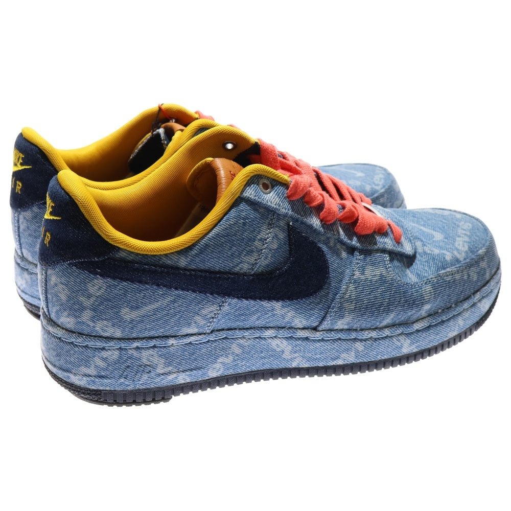NIKE(ナイキ) ×Levi's Air Force 1 Low Exclusive Denim CV0670-447 ×リーバイス エアフォース1 ロー エクスクルーシブデニム ローカットスニーカー US11/29.0cm インディゴ