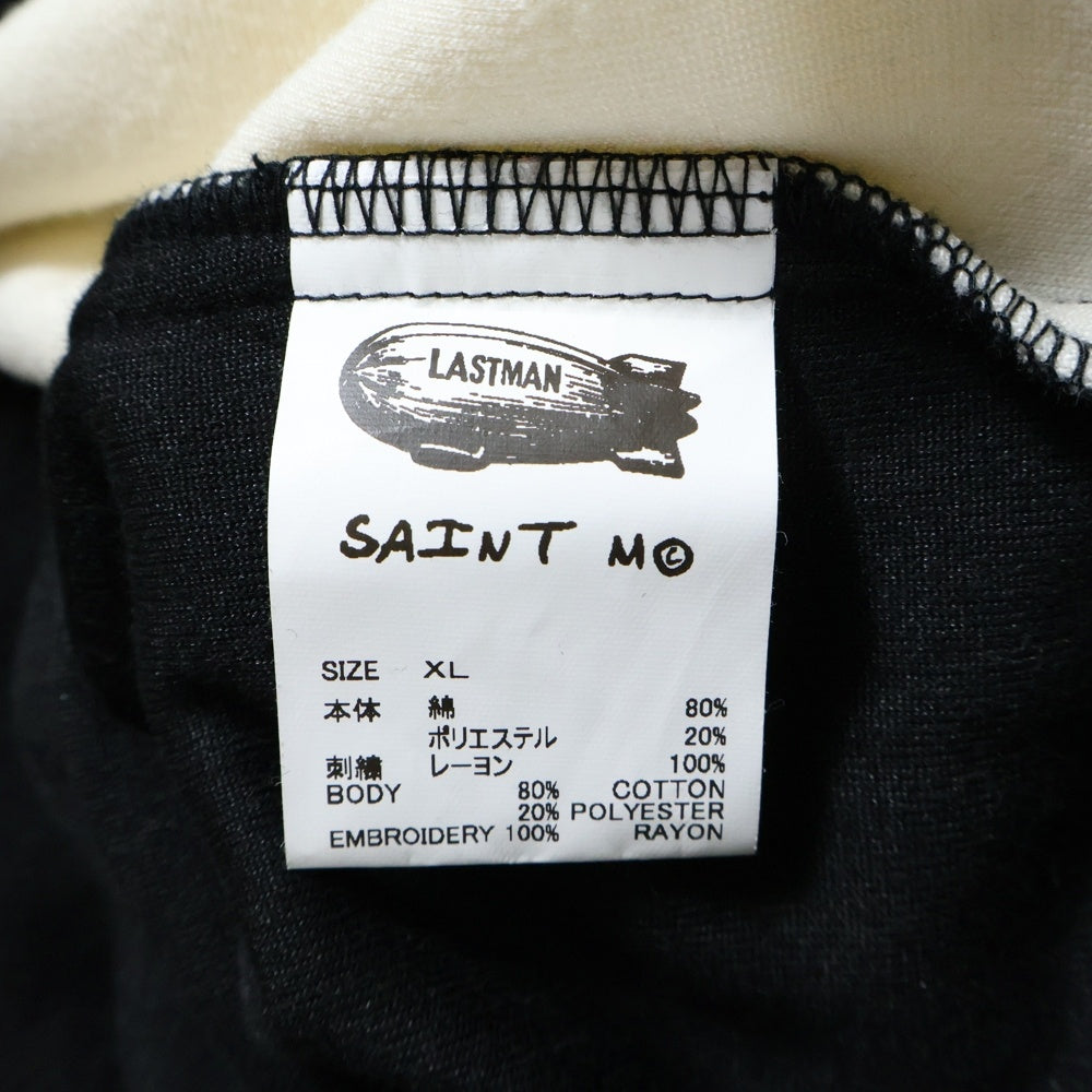 SAINT MICHAEL(セントマイケル) 25SS Track Jacket SM-HR8-0000-C33 ベロアトラックジャケット ブルゾン ブラック