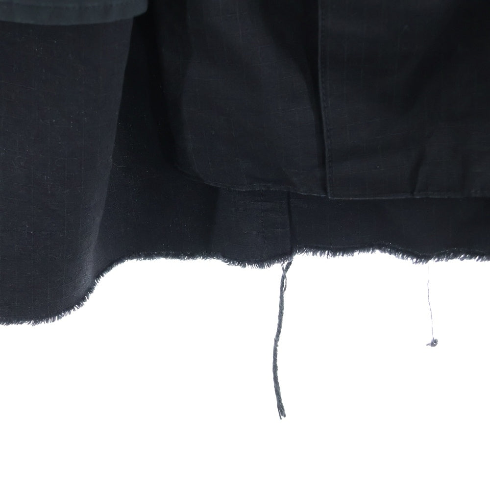 BALENCIAGA(バレンシアガ) ボタンダウン カーゴシャツ ブルゾン ブラック