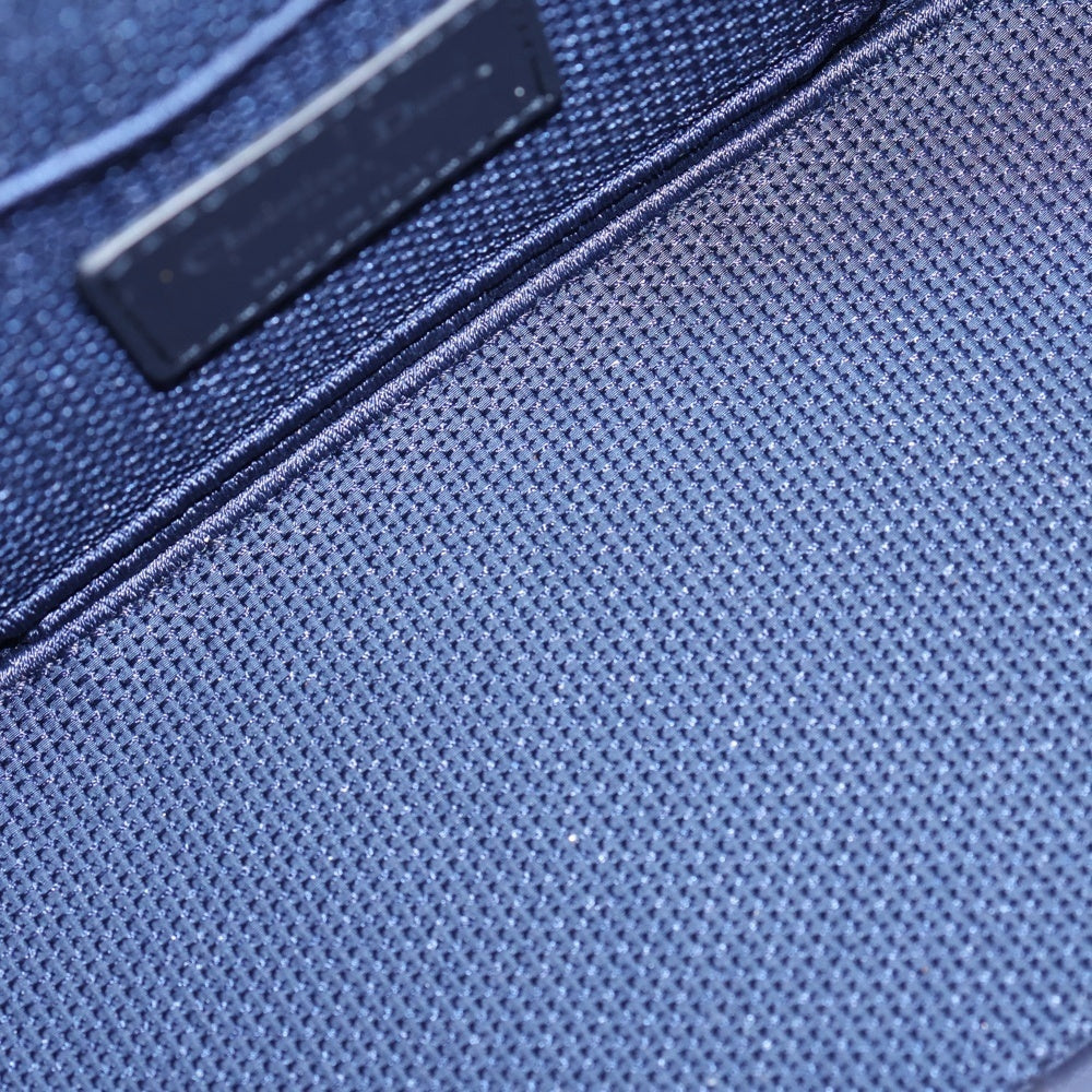 DIOR(ディオール) TRAVEL スモール ヴァニティ ハンドバッグ バッグ キャンバス ネイビー レディース