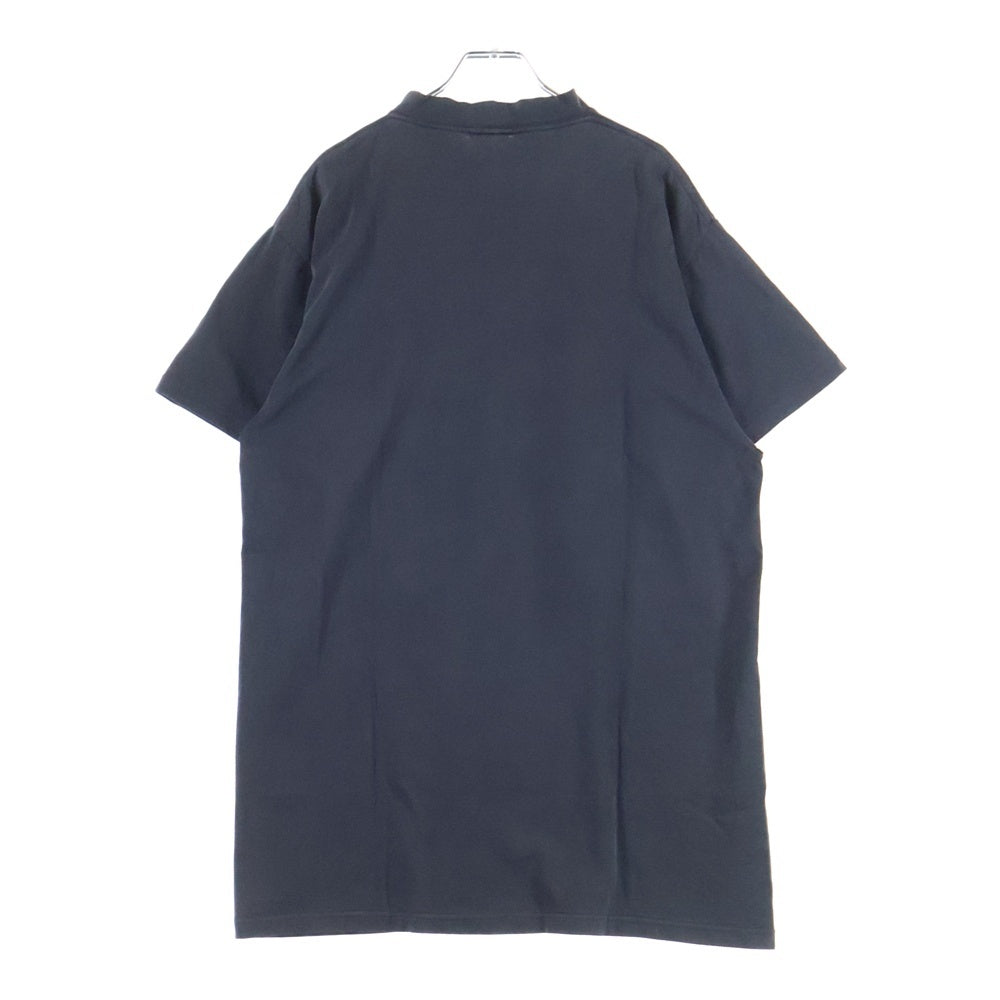 BALENCIAGA(バレンシアガ) 25SS Oversized T-Shirt フロントプリント 半袖Tシャツ カットソー ブラック 811688 TRVQ4
