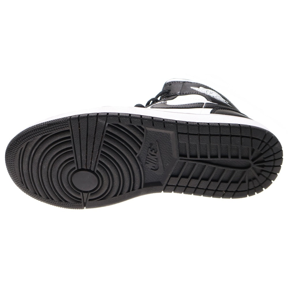 NIKE(ナイキ) Women's Air Jordan 1 Mid Black/White DV0991-101 ウィメンズ エアジョーダン1 ミッド ハイカットスニーカー シューズ US7.5/24.5cm レディース