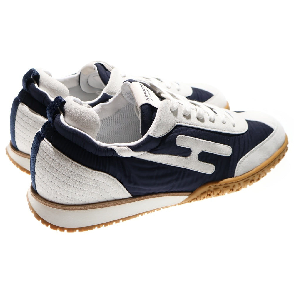 HERMES(エルメス) JET ジェット Hシグネチャー ローカットスニーカー グレー/ブラック