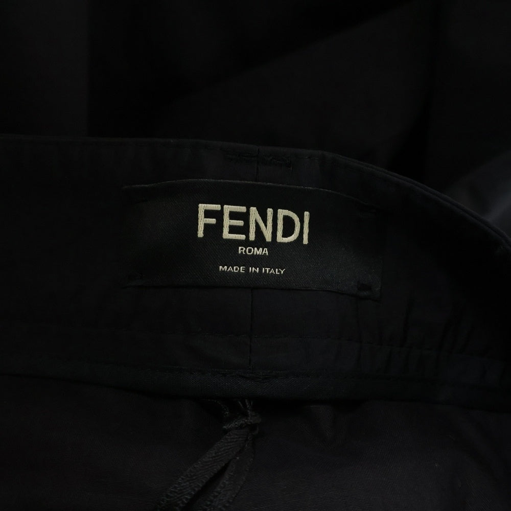 FENDI(フェンディ) Tech Nylon Pants テック ナイロンカーゴパンツ ブラック FB0824 AM7T