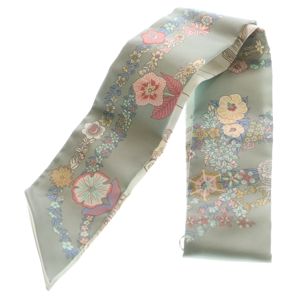 エルメス　ツイリー　2025SS ブリッドドゥガラアンフルール HERMES(エルメス) BRIDES DE GALA EN FLEURS ブリッドドゥガラアン