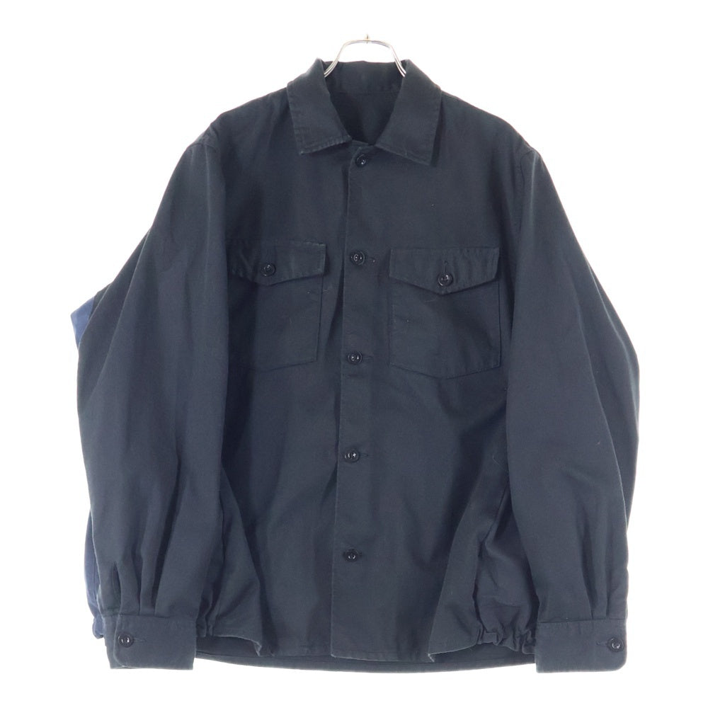Sacai(サカイ) 21AW Chino×Grosgrain Shirt 21-02651M 再構築切替え