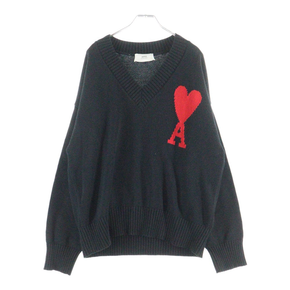 Ami Paris アミパリス ニットセーター Mサイズ MサイズAMI PARIS アミ パリス AMI DE COEUR ニット