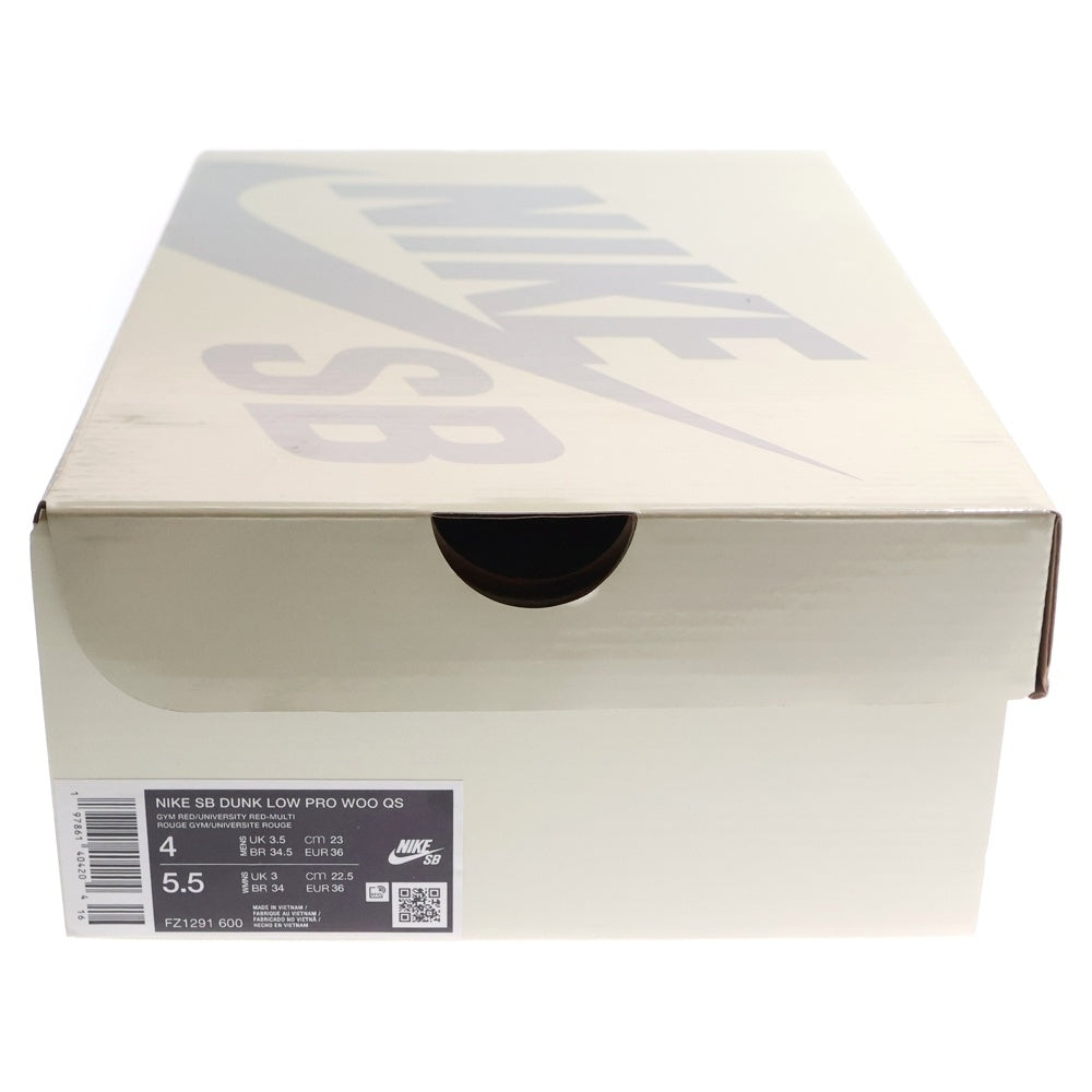 NIKE SB(ナイキエスビー) ×THE WIZARD OF OZ DUNK LOW POPPY FIELD FZ1291-600 オズの魔法使い ダンク ポピーフィールド ローカットスニーカー マルチ US4/23cm レディース