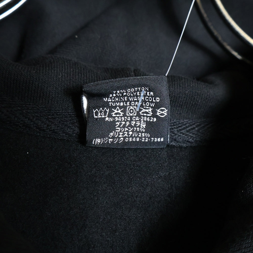 STUSSY(ステューシー) 25SS Tokyo Exclusive Zip Hoodie 東京限定 ジップフーディー パーカー ブラック