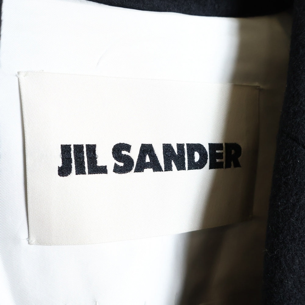 JIL SANDER(ジルサンダー) 22AW WORDROBE W SPORT COAT ロングコート バージンウール ブラック J23AA0001 J40020