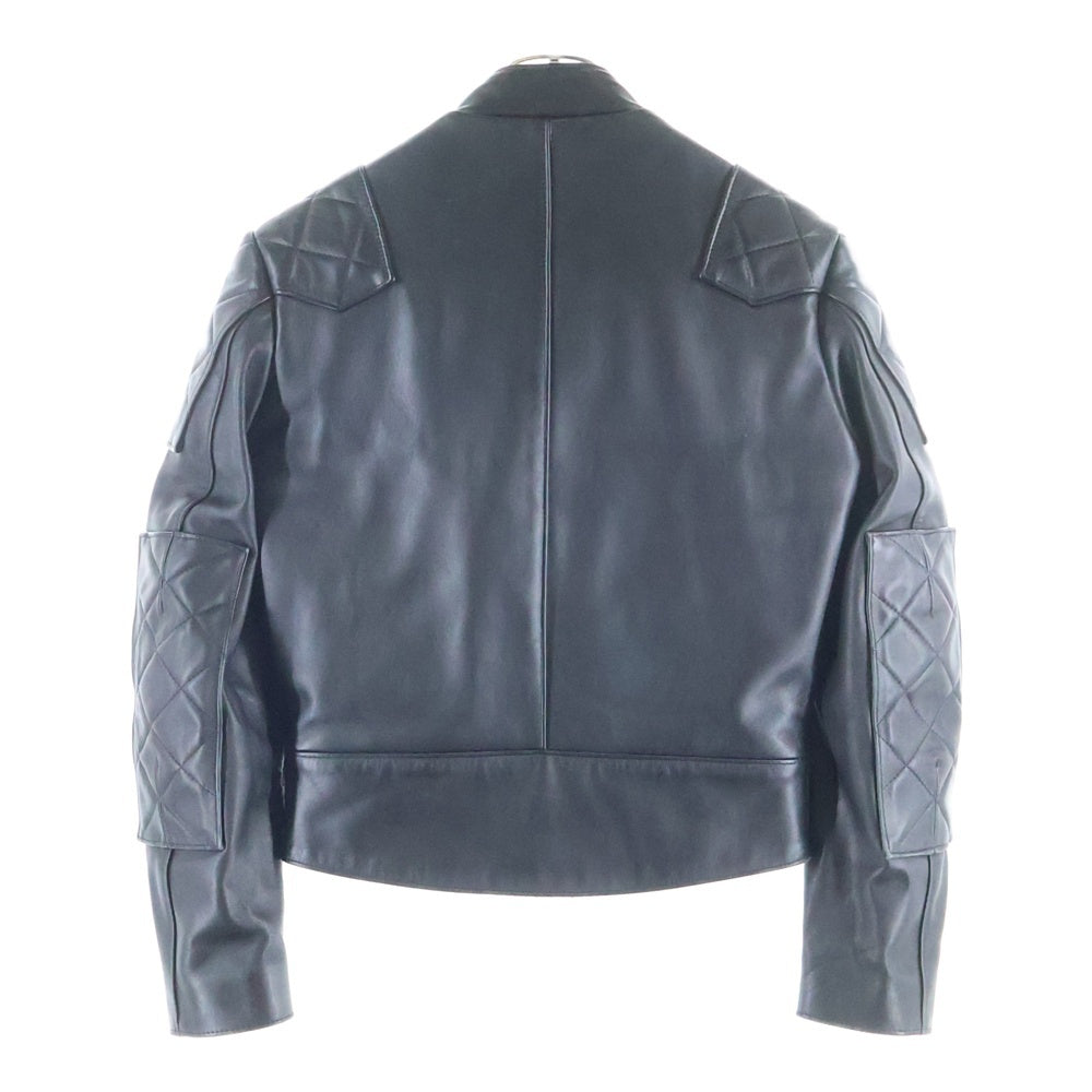 Lewis Leathers(ルイスレザー) 666期 ♯438 GT MONZA パテッド ツインバックル ダブルライダースジャケット ブラック