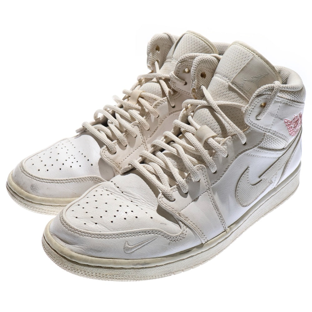 NIKE(ナイキ) AIR JORDAN 1 MID SE EURO TOUR 2020 CW7589-100 エアジョーダン1 ミッドカットスニーカー SE ユーロツアー ホワイト US9/27.0cm