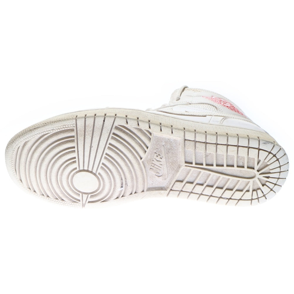 NIKE(ナイキ) AIR JORDAN 1 MID SE EURO TOUR 2020 CW7589-100 エアジョーダン1 ミッドカットスニーカー SE ユーロツアー ホワイト US9/27.0cm