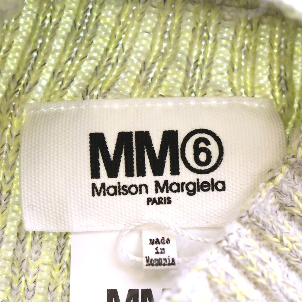 MM6 Maison Margiela(エムエムシックスメゾンマルジェラ) アルパカ混 ウールバラクラバ フードウォーマー S52TB0001 ベージュ