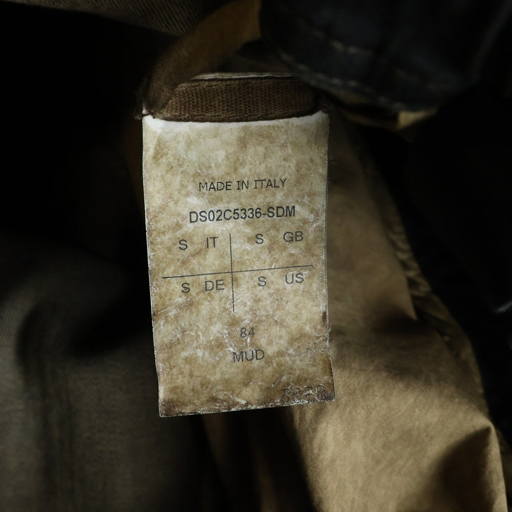 DRKSHDW(ダークシャドウ) 23AW Pusher Pants サイドスナップボタン プッシャーパンツ DS02C5336-SDM ブラック