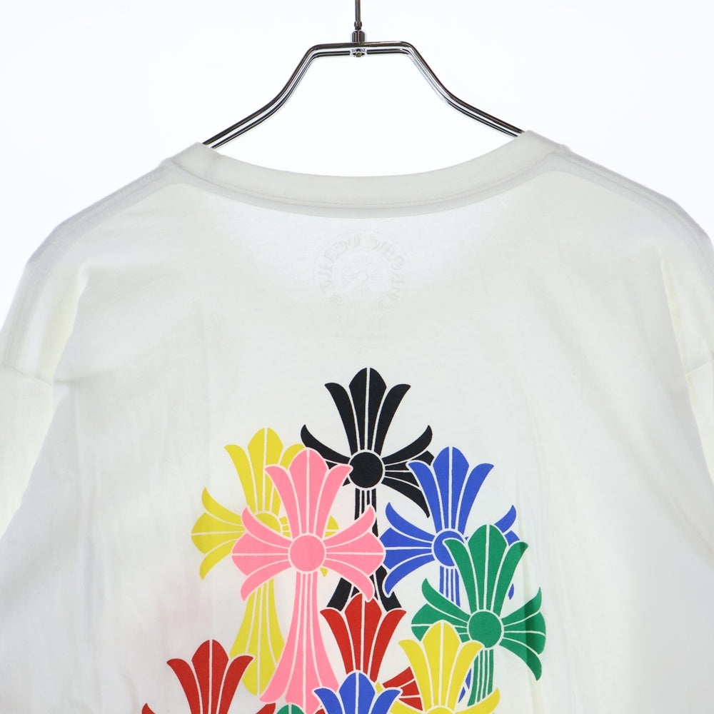 CHROME HEARTS(クロムハーツ) MLTCOL CEM CRS L/S マルチセメタリー 長袖Tシャツ カットソー ホワイト