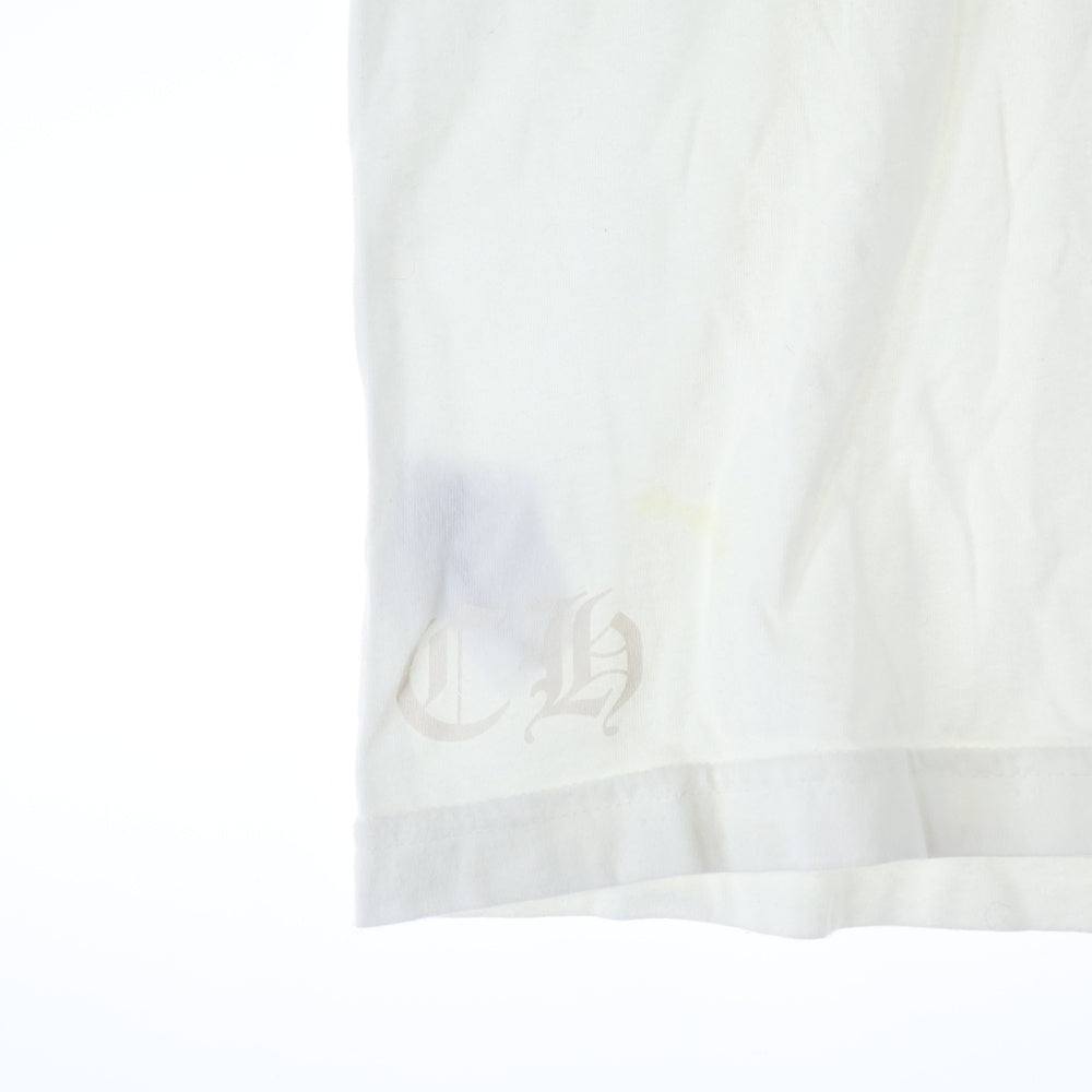 CHROME HEARTS(クロムハーツ) MLTCOL CEM CRS L/S マルチセメタリー 長袖Tシャツ カットソー ホワイト