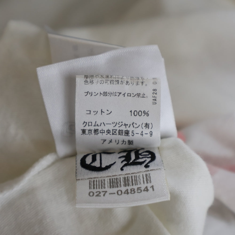 CHROME HEARTS(クロムハーツ) MLTCOL CEM CRS L/S マルチセメタリー 長袖Tシャツ カットソー ホワイト