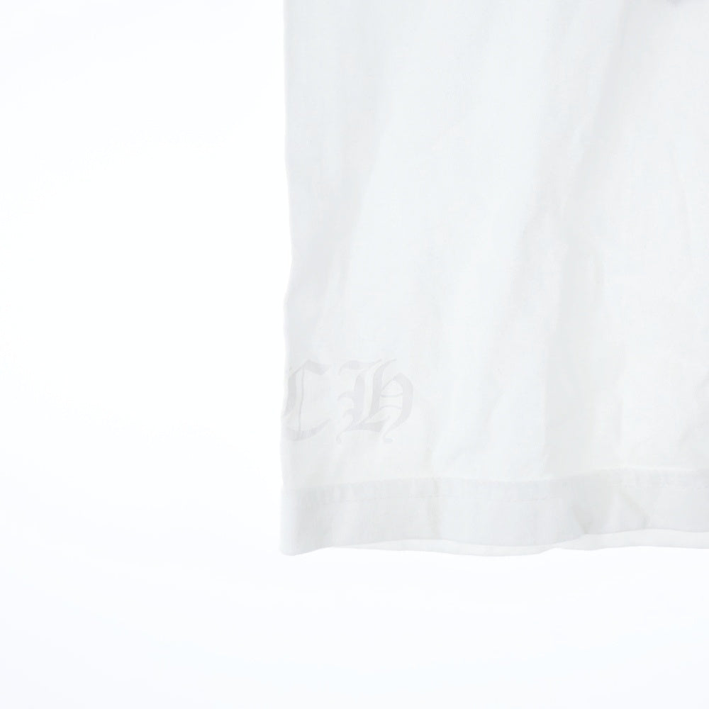 CHROME HEARTS(クロムハーツ) made in Hollywood Tokyo Exclusive メイドインハリウッド 東京 限定 バック英字プリント クルーネック 半袖Tシャツ カットソー ホワイト