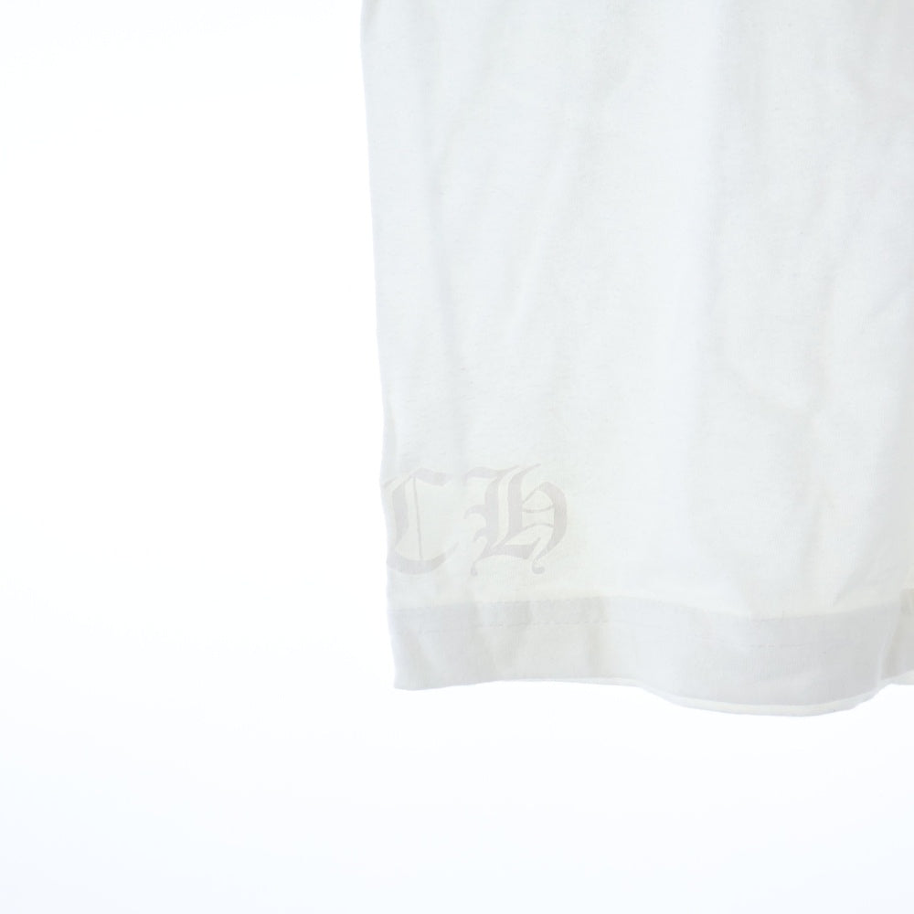 CHROME HEARTS(クロムハーツ) BACK CEMETERY CROSS TEE バックセメタリークロス 半袖Tシャツ カットソー ホワイト
