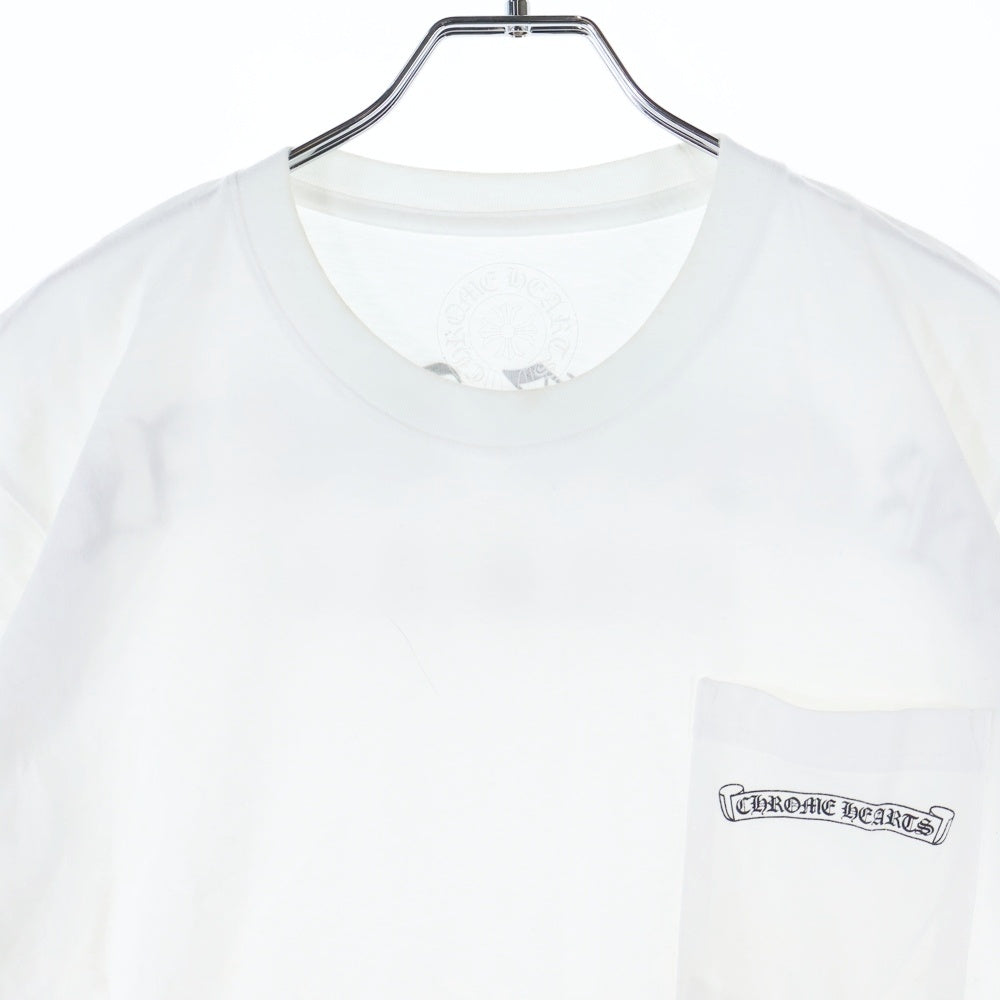 CHROME HEARTS(クロムハーツ) CH T-SHRT 2 バックアーチロゴプリントTシャツ ホワイト