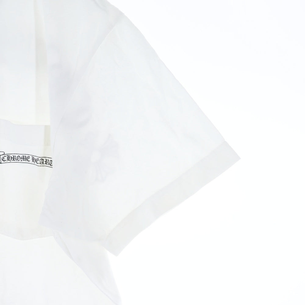 CHROME HEARTS(クロムハーツ) CH T-SHRT 2 バックアーチロゴプリントTシャツ ホワイト