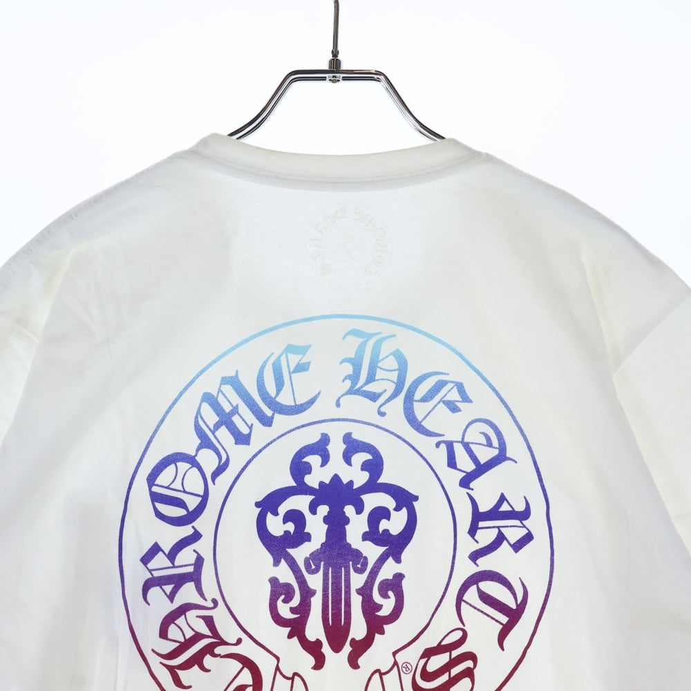 CHROME HEARTS(クロムハーツ) VINE DAGGER ヴァインダガープリント クルーネック 半袖Tシャツ ホワイト