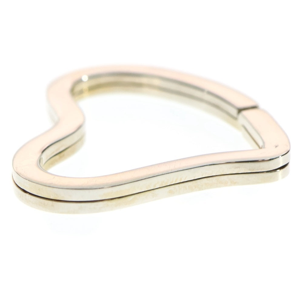 TIFFANY & Co.(ティファニー) オープンハート シルバー キーリング レディース