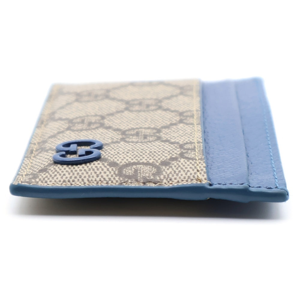 GUCCI(グッチ) GG カードケース ブルー トリム 768248 FACQC 9441 レディース