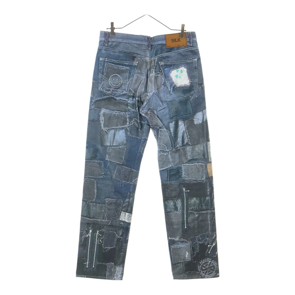 doublet(ダブレット) 22SS Photo Print Pants 22SS35PT169 フォトプリント デニムパンツ インディゴ