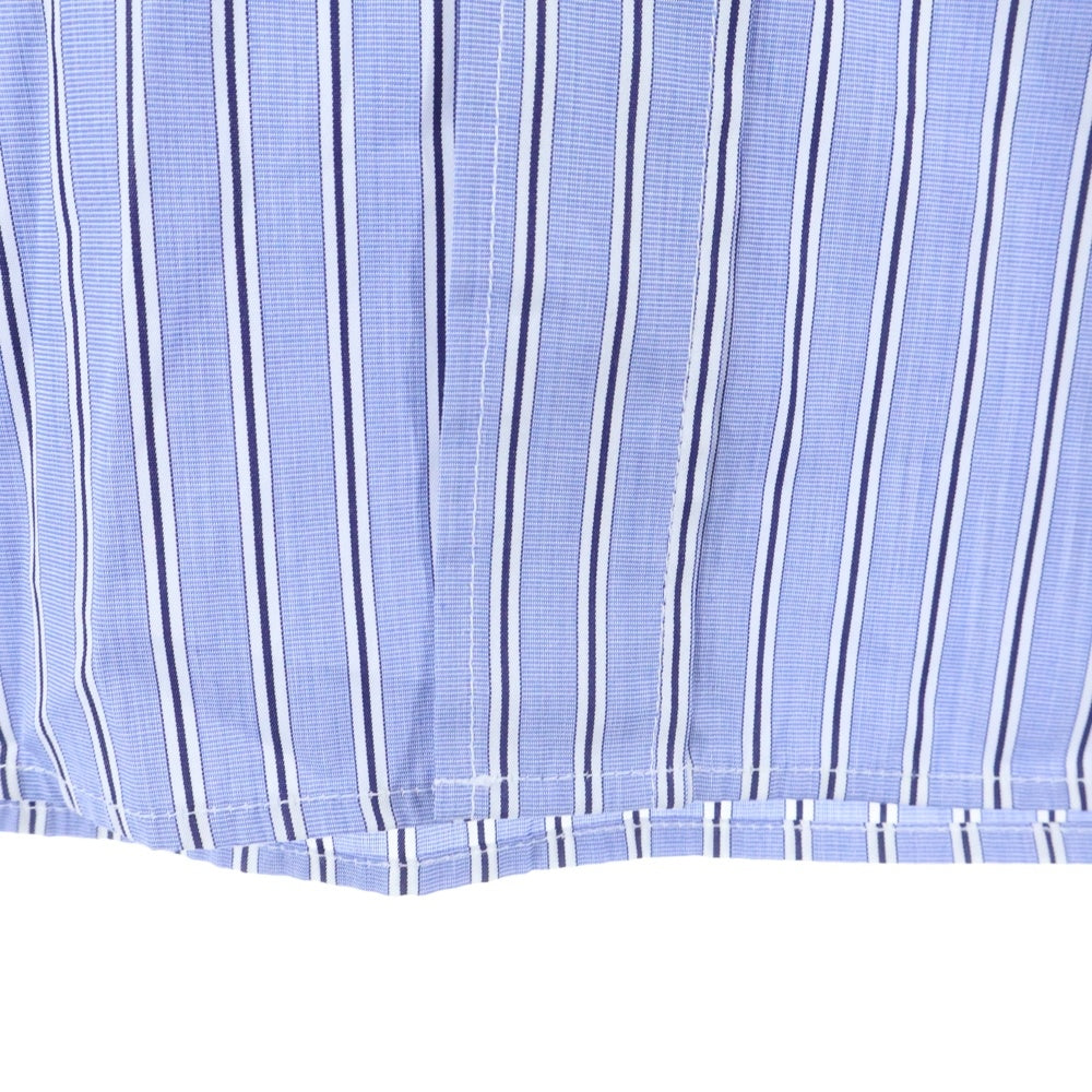 Maison Margiela(メゾンマルジェラ) 23AW オーバーサイズストライプボタンダウンシャツ ブルー SI1DL0002 S54946