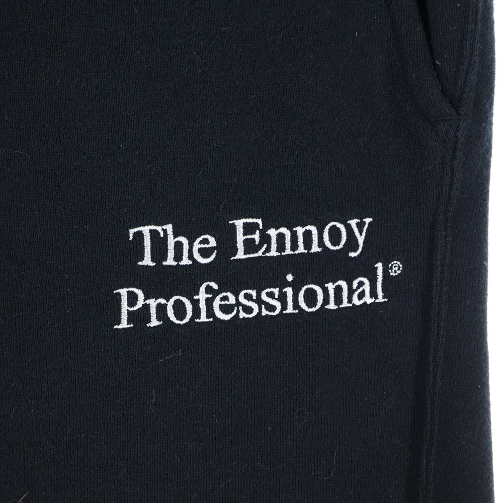 The Ennoy Professional(エンノイプロフェッショナル) 20AW Sweatpants ロゴ刺繍 スウェットパンツ ブラック AW20BRENPT01NTL