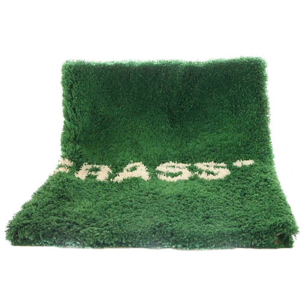OFF-WHITE(オフホワイト) ×IKEA MARKERAD WET GRASS イケア マルケラッド ラグマット カーペット グリーン